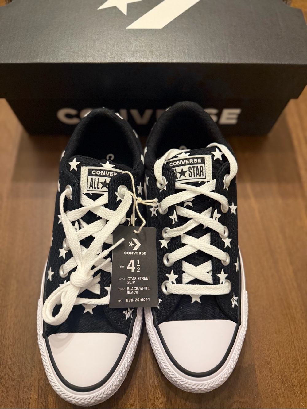 Converse Chuck Taylor Low Top Street SlipSneakers - Star 4.5 Men 6.5 Woman’s NEW